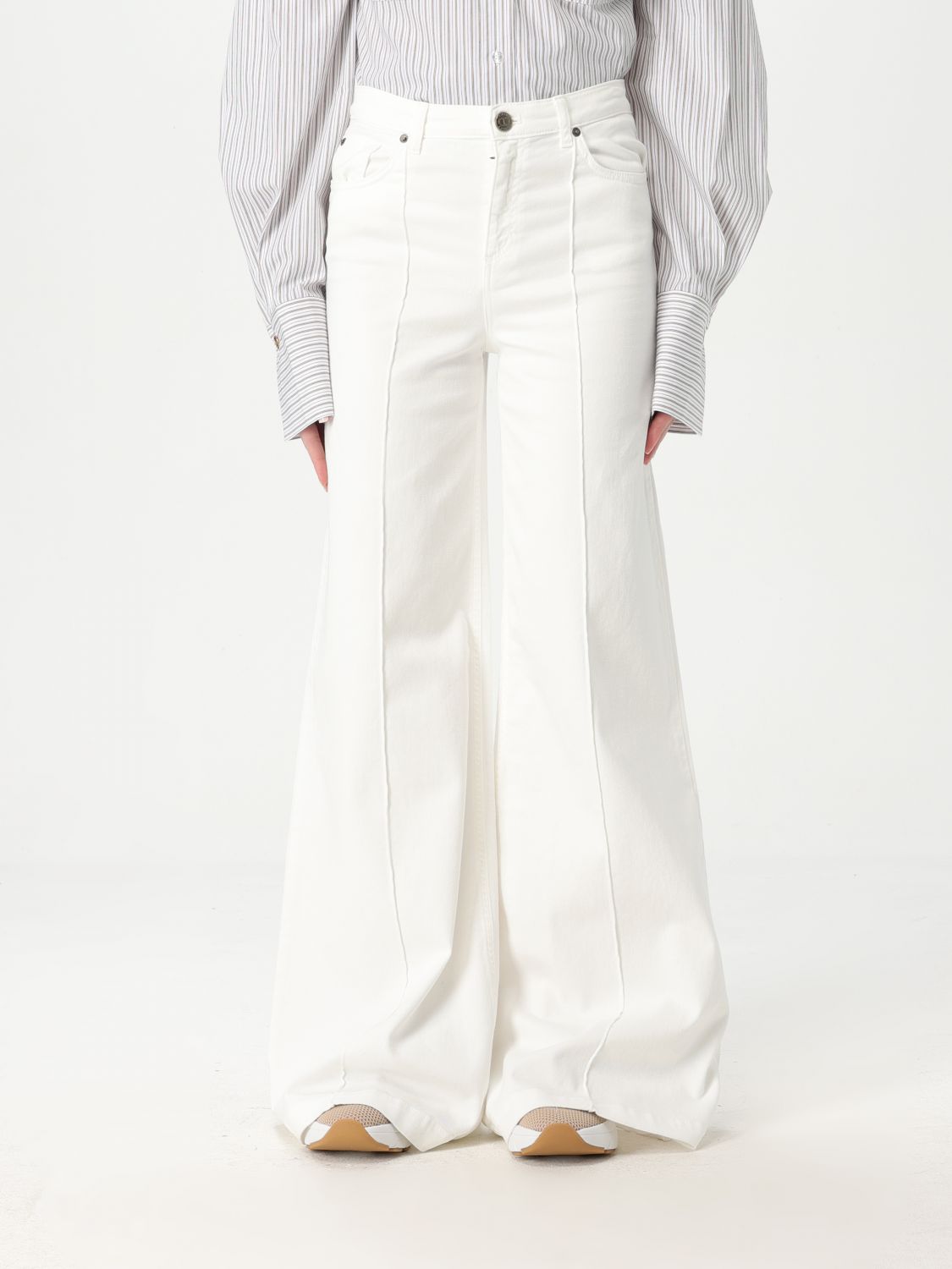 Wide-leg jeans - White