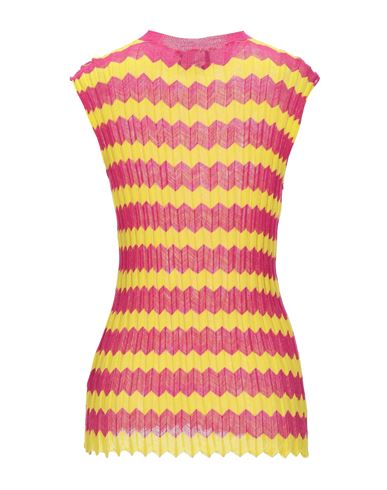 Woman Sweater Fuchsia Size S Wool