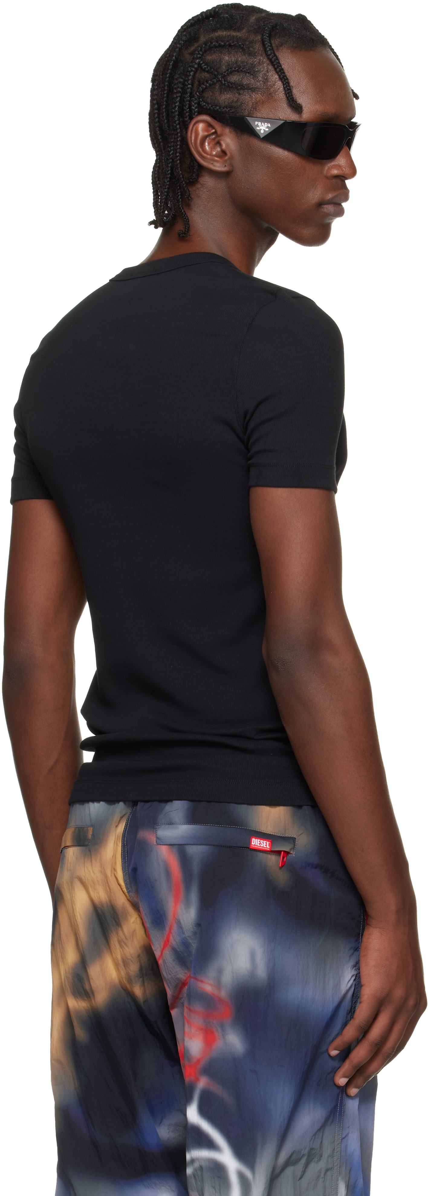 Black T-Ribber Dco T-shirt