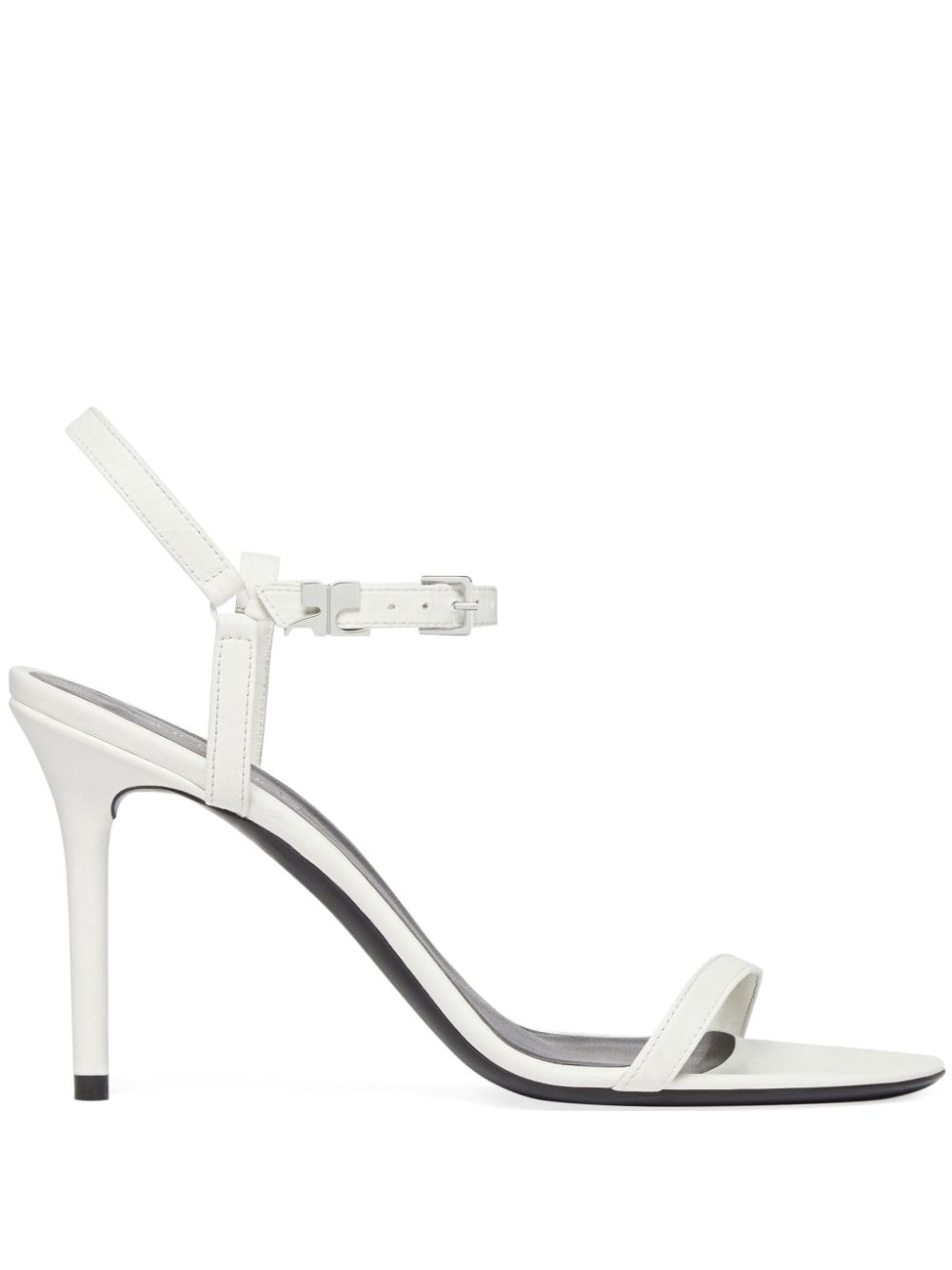 Leather sandals - White