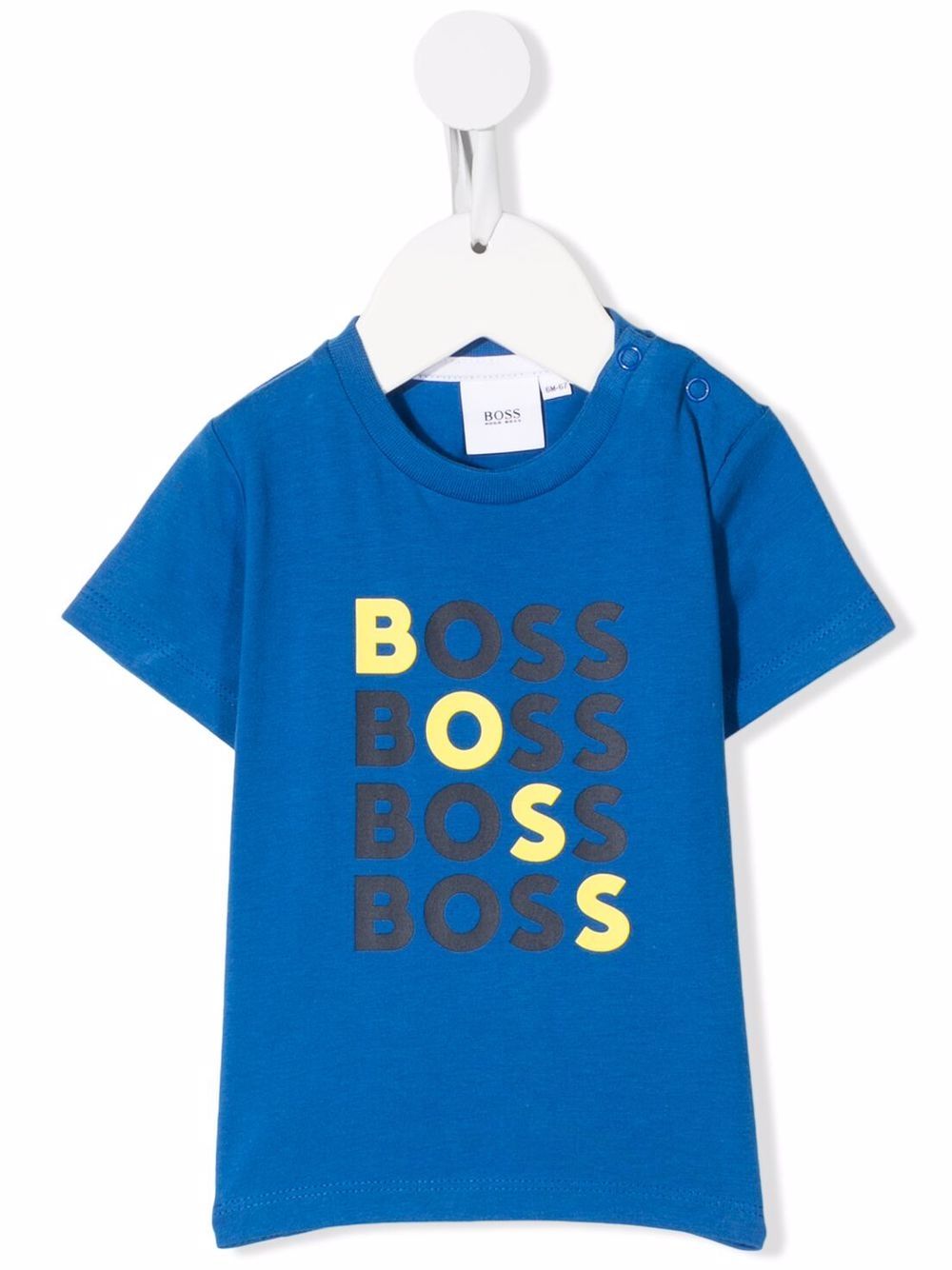 Logo-print T-shirt - Blue