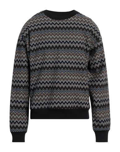Missoni Man Sweatshirt Midnight blue Size L Cotton