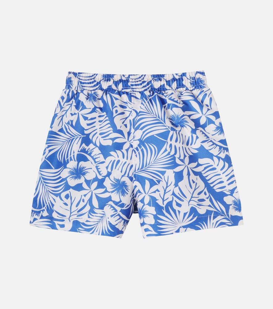 Garden printed swim trunks