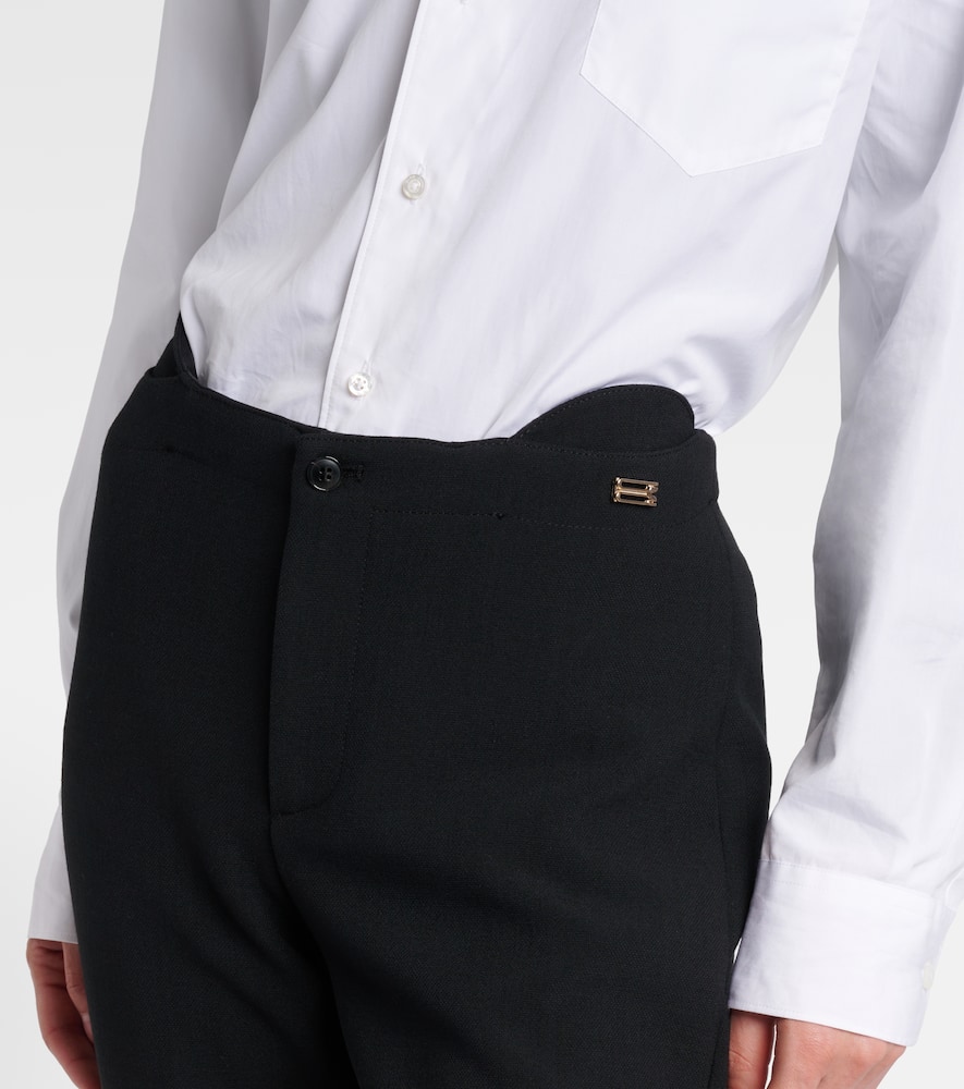 Logo capri pants
