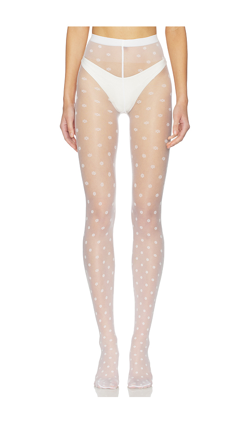 Wolford Daisy Tights in Black. XS. Also in