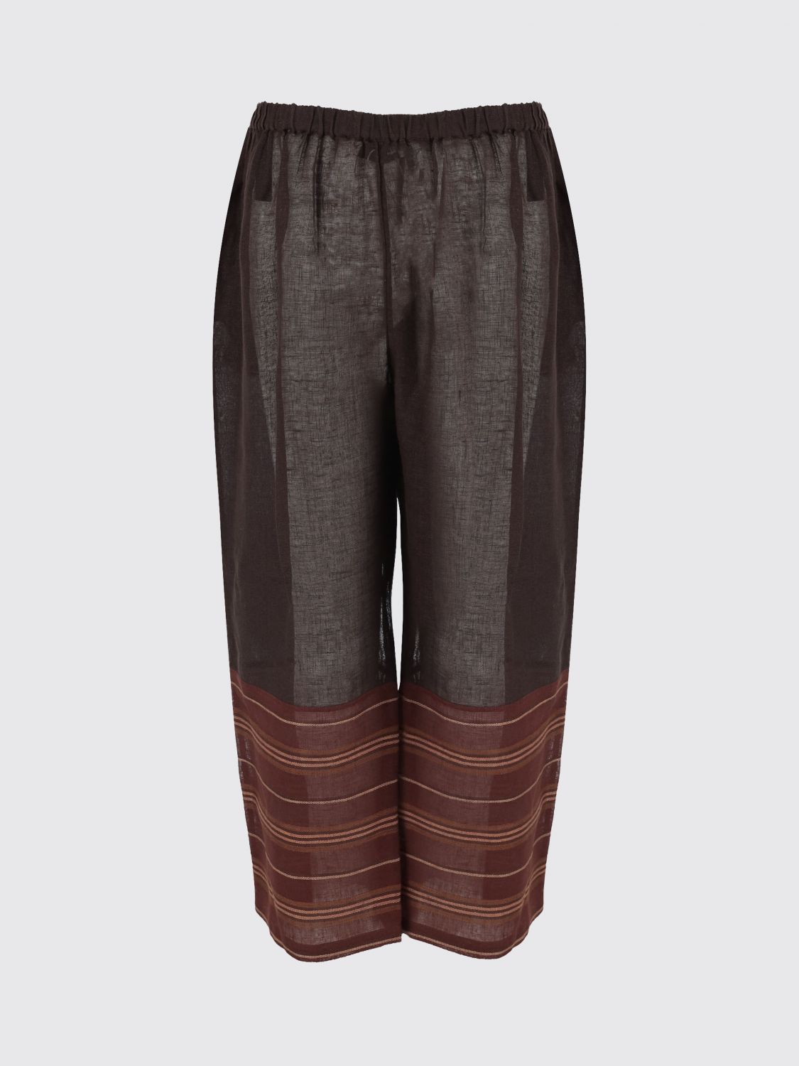 Wrap-Skirt Woman color Brown