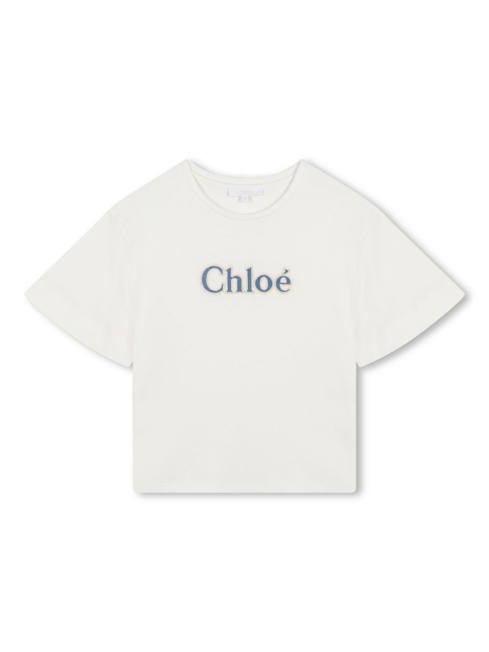 Slogan-print cotton T-shirt - White