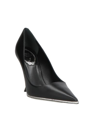Woman Pumps Black Size 9 Leather