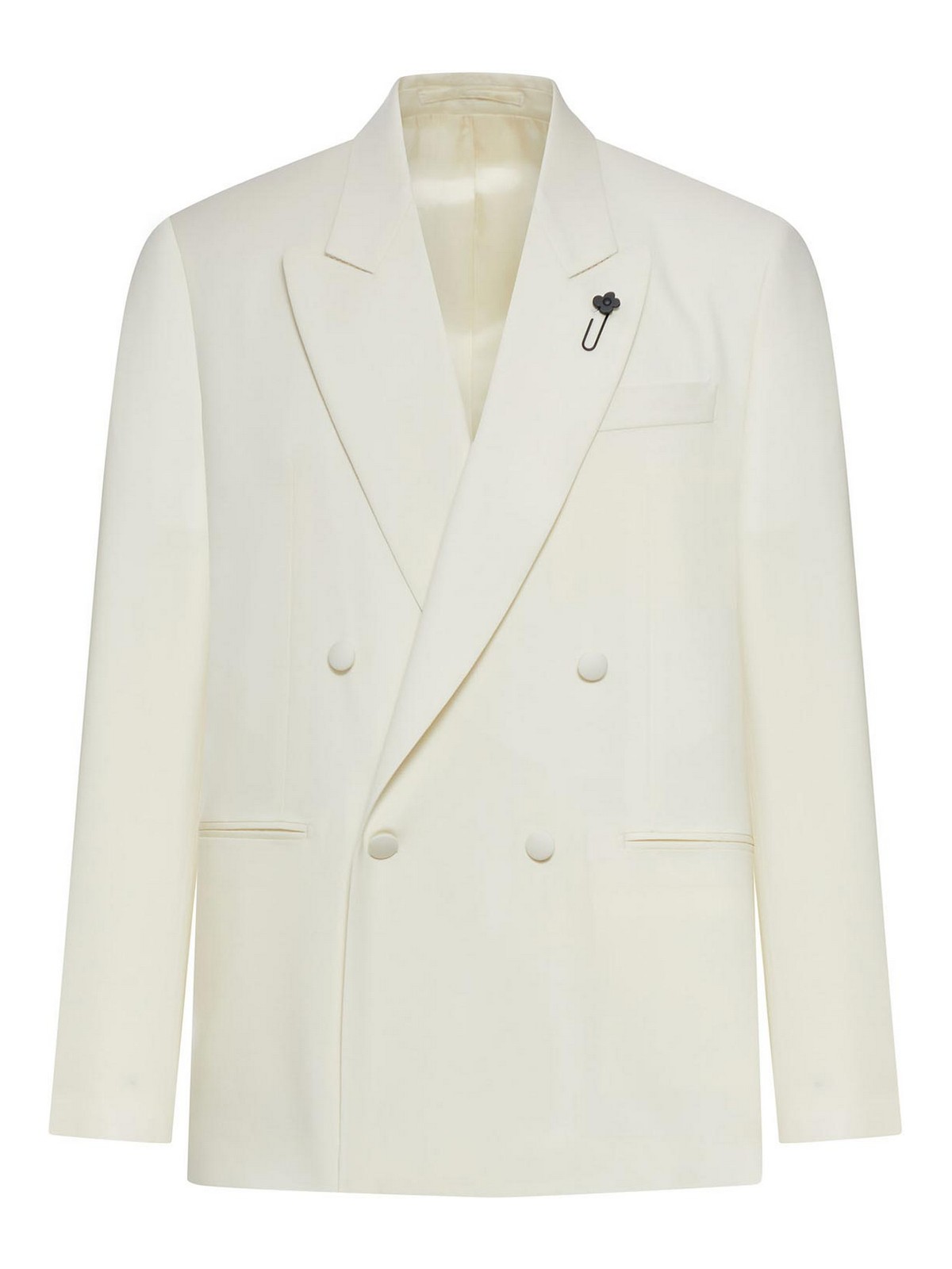 Double-Breasted Wool Blazer