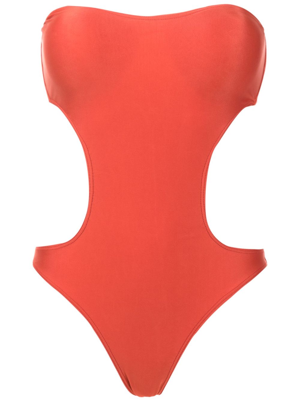 Taylor Liso strapless swimsuit - Orange