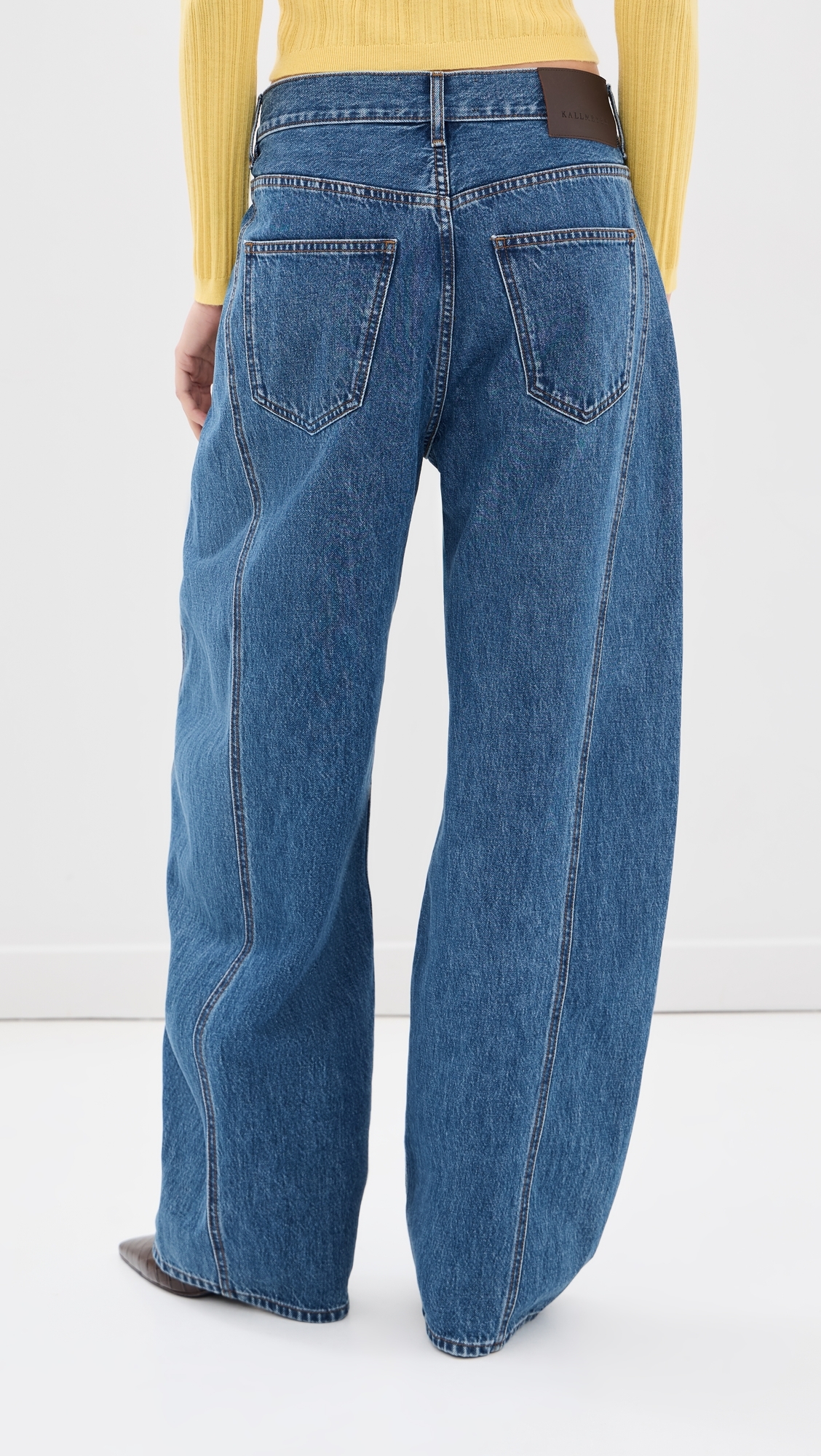 Callum Barrel Jeans New Blue