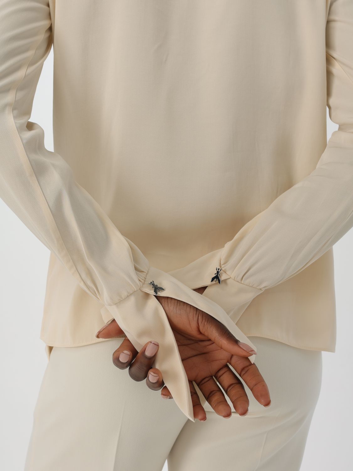 Twill blouse - Grey