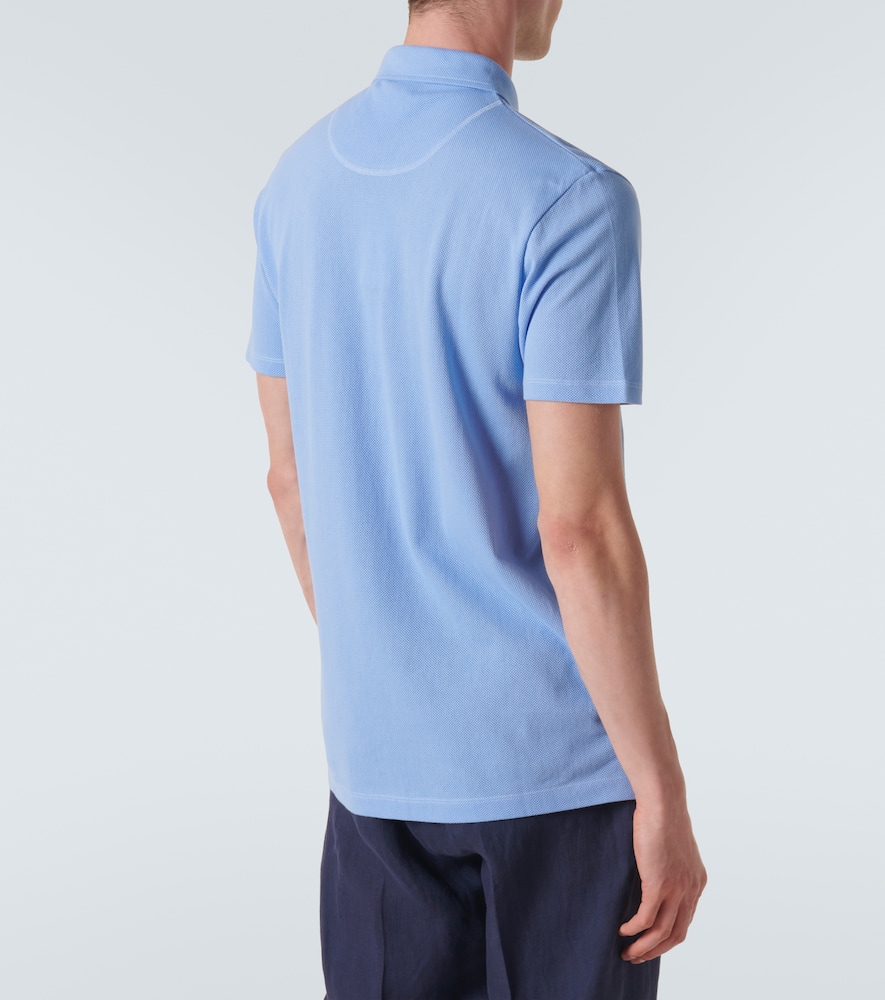 Riviera cotton polo shirt