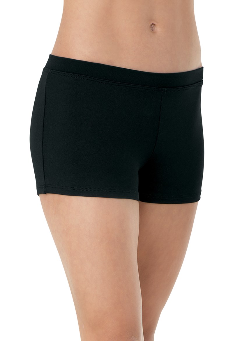 Low Rise Dance Shorts - Black - XS