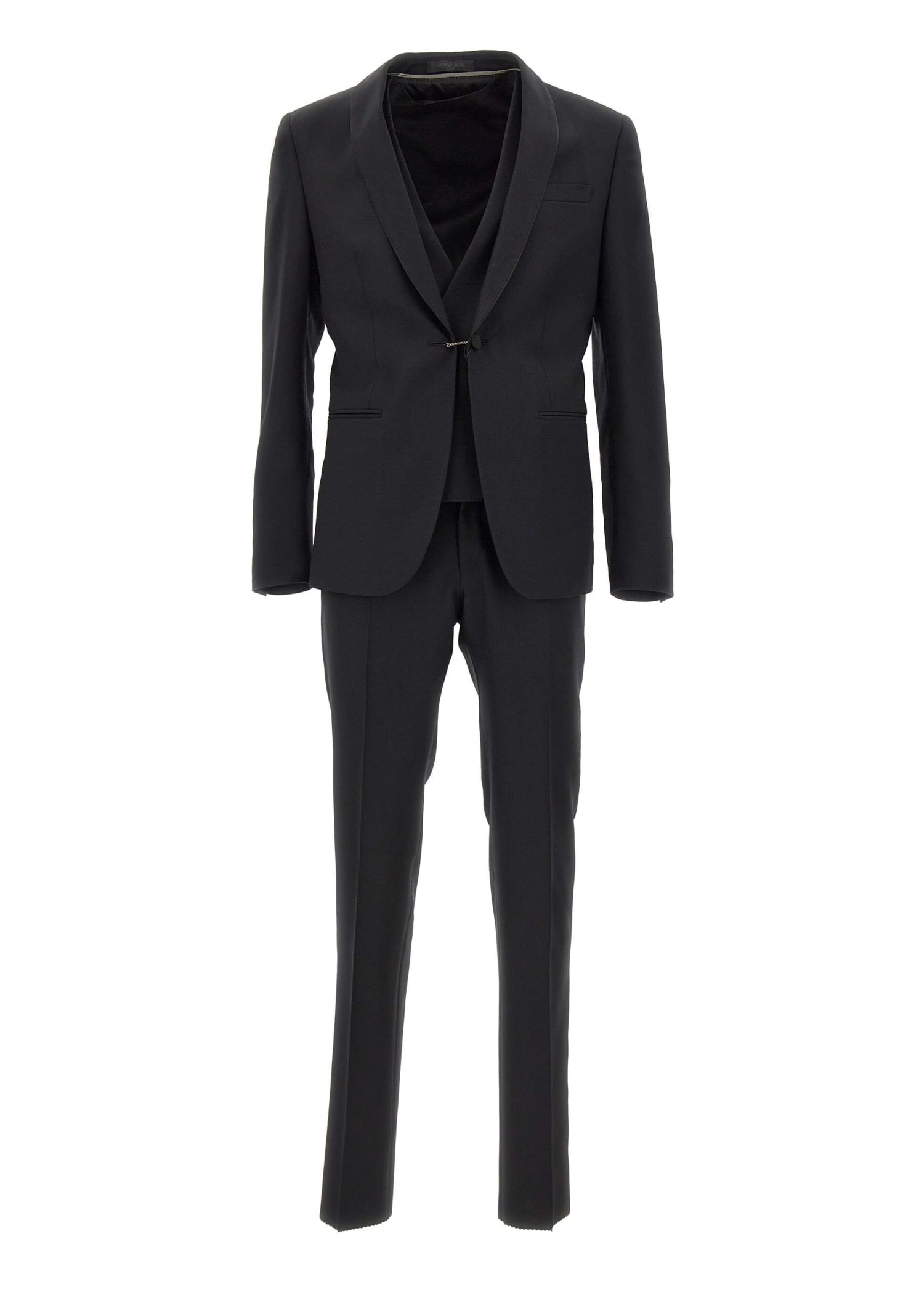 Fresh Wool Three-piece Suit