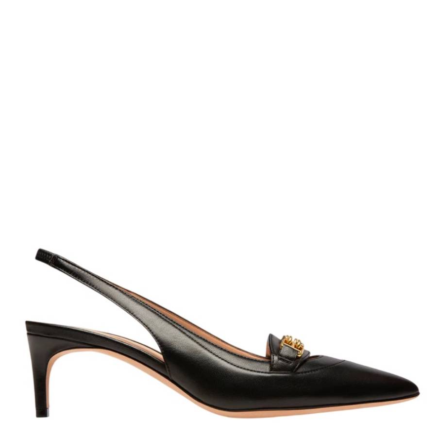 Dianet 55 Leather Slingback Pumps
