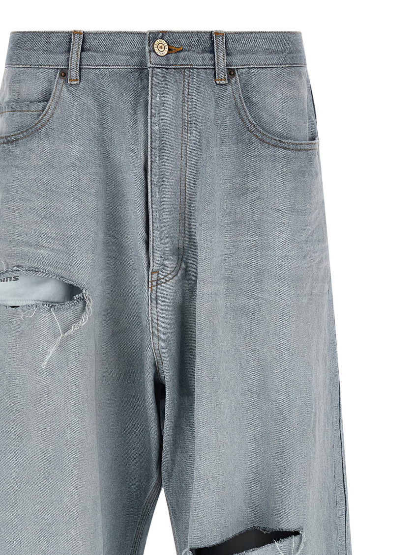 Balenciaga - baggy trousers wide leg belt loop