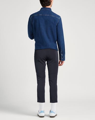 Man Pants Midnight blue Size 31 Polyamide, Elastane