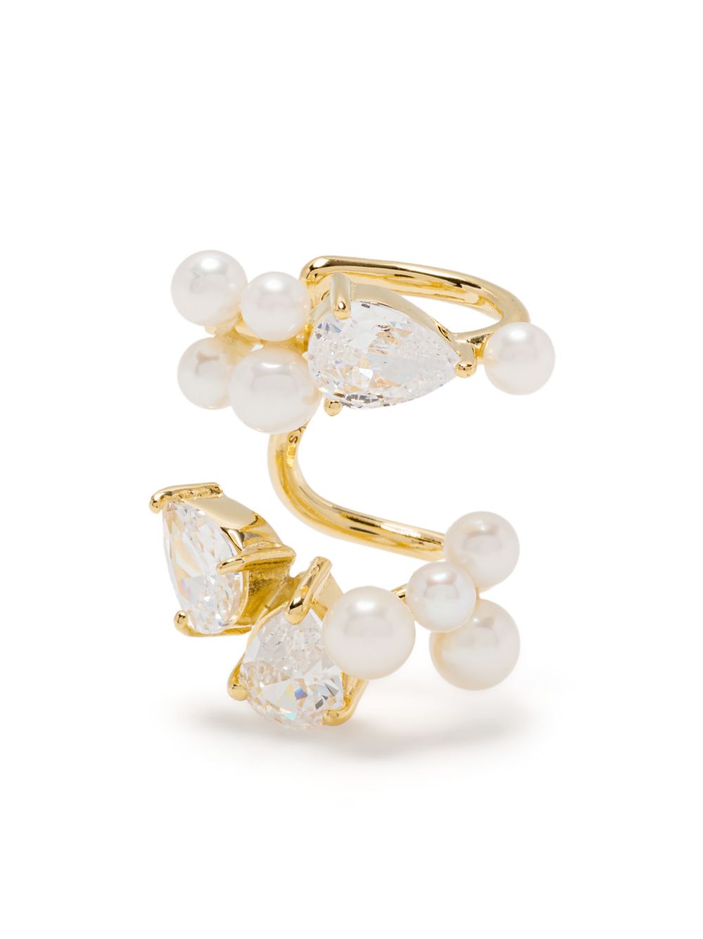 Completedworks Chasing Shadows III ear cuff - Gold