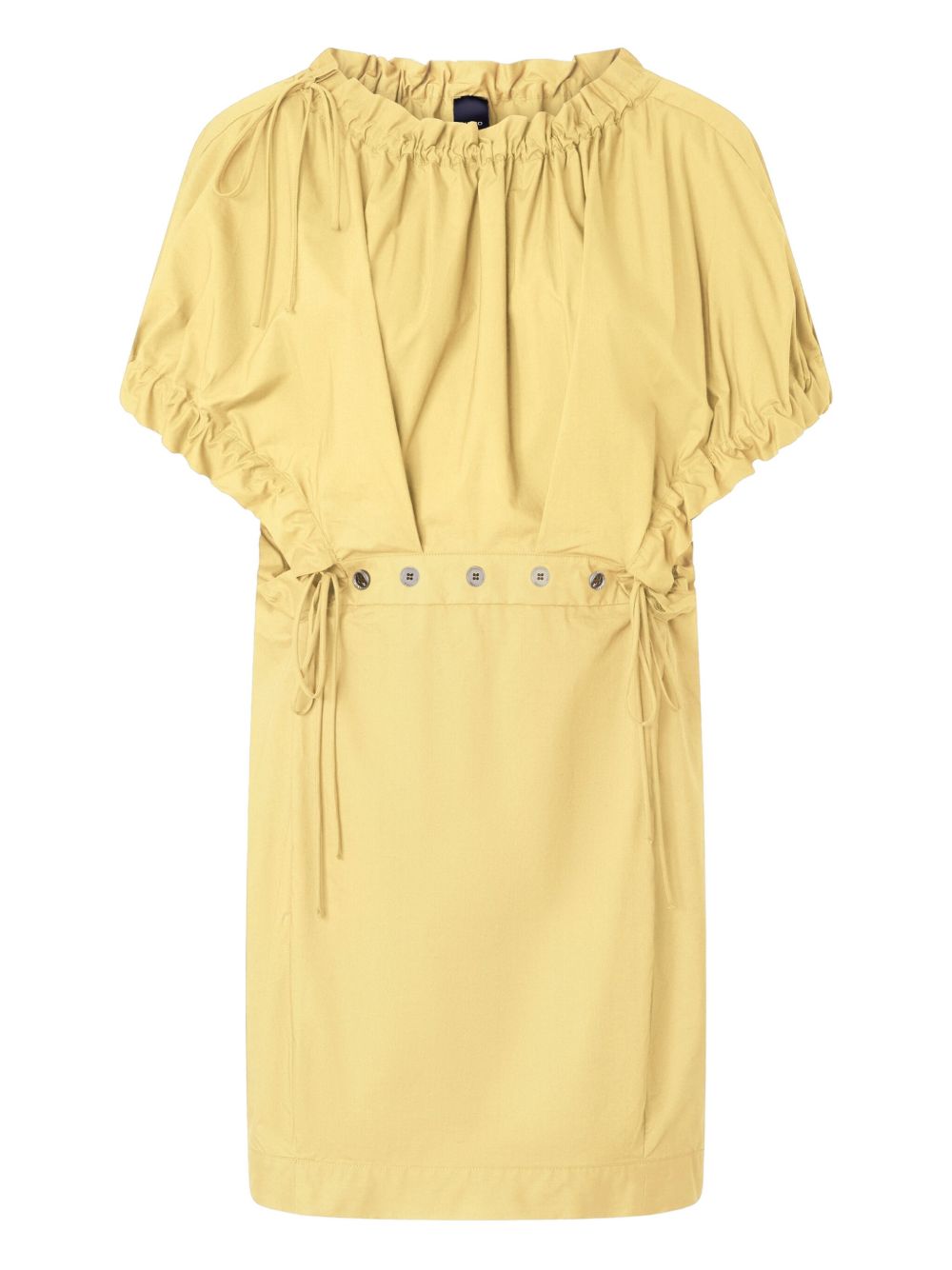 pinko yellow dress Pinko Long Satin Dress - Yellow