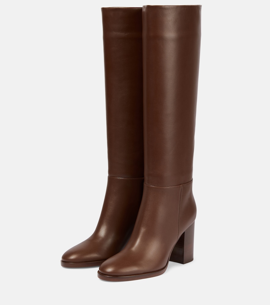 Santiago knee-high leather boots