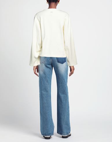 Woman Sweatshirt Light yellow