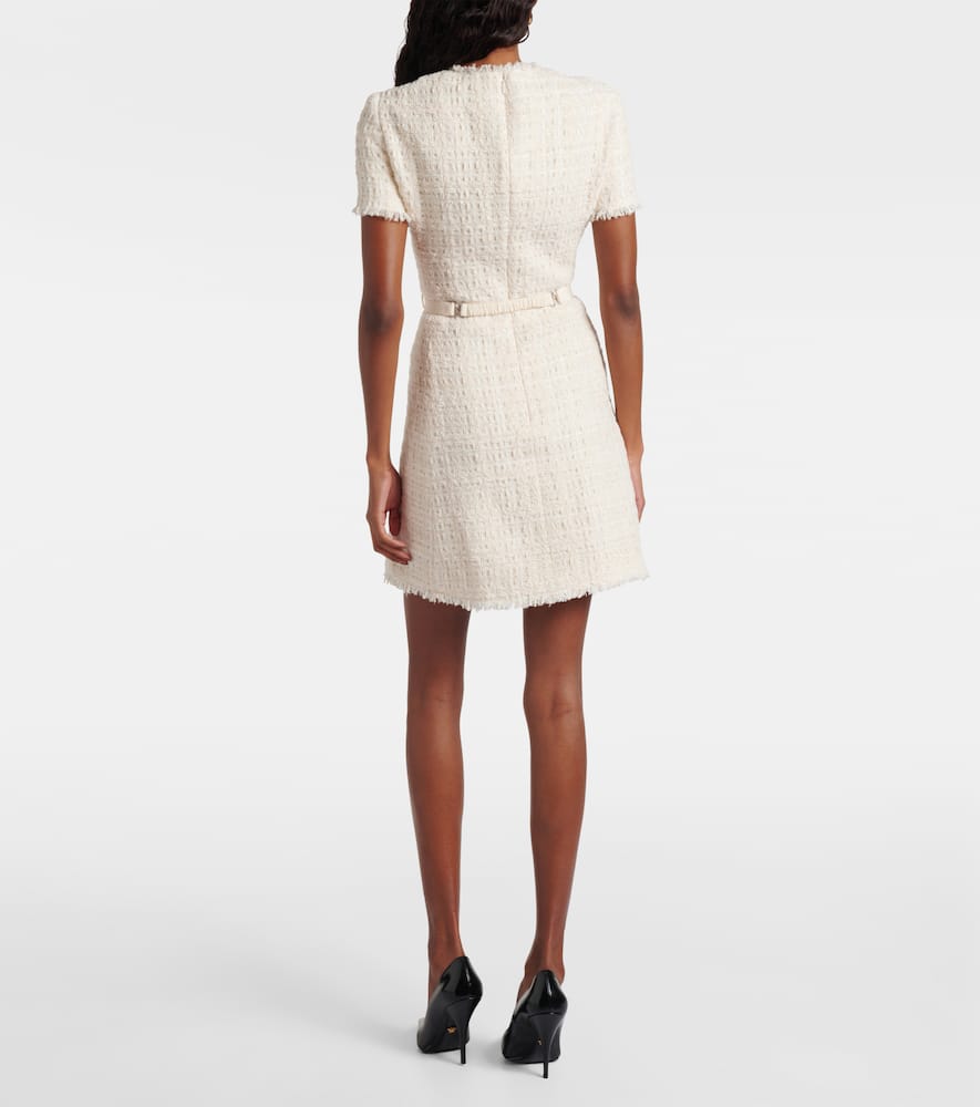 Medusa '95 cotton-blend tweed minidress