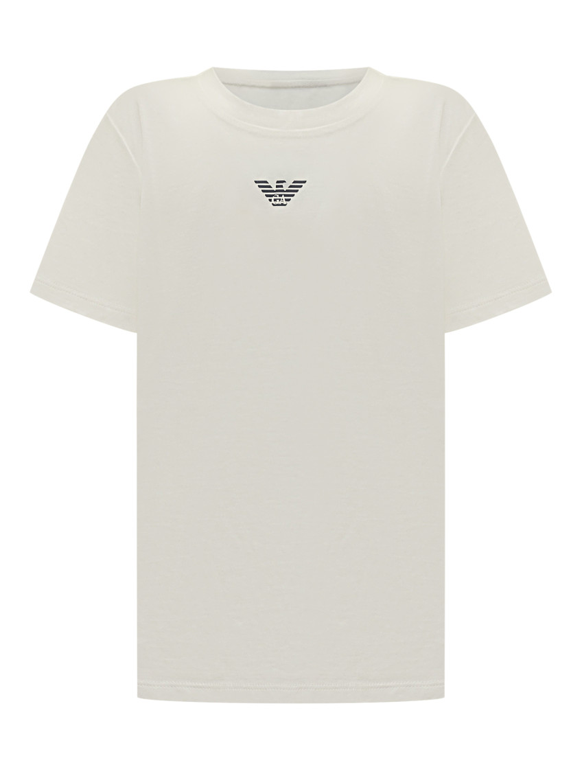Kids White Logo T-Shirt