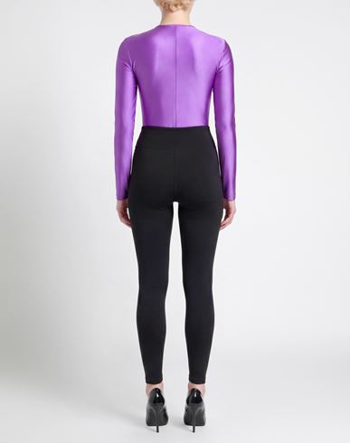Woman Bodysuit Purple Size 6 Polyamide, Elastane
