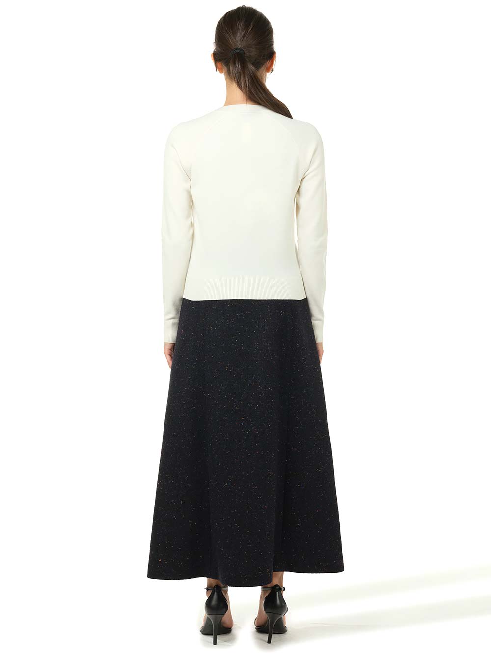 Logo-print jumper - White
