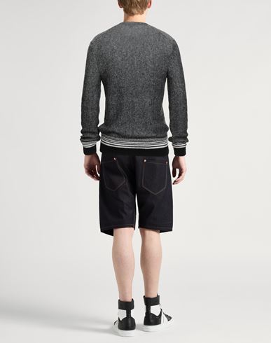 Man Sweater Black Size L Alpaca wool, Polyamide, Merino Wool