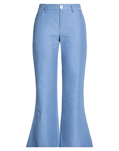 Woman Pants Blue Size 0 Cotton
