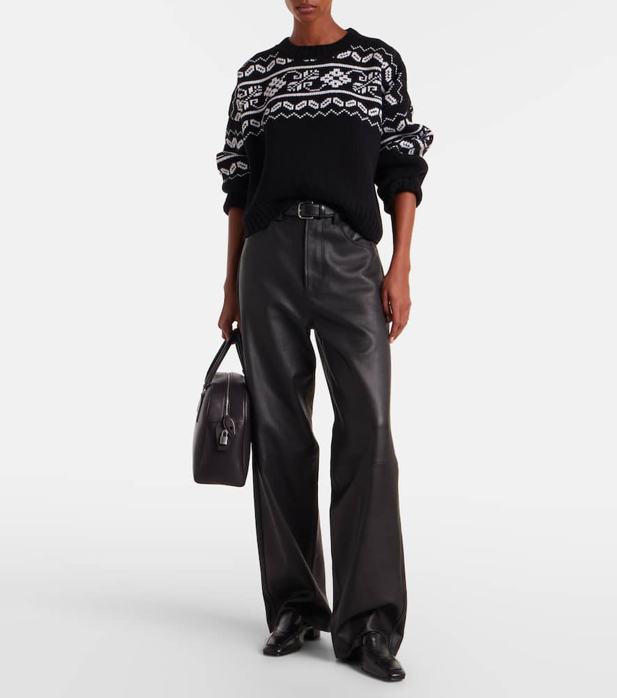 Róhe Fair Isle wool sweater