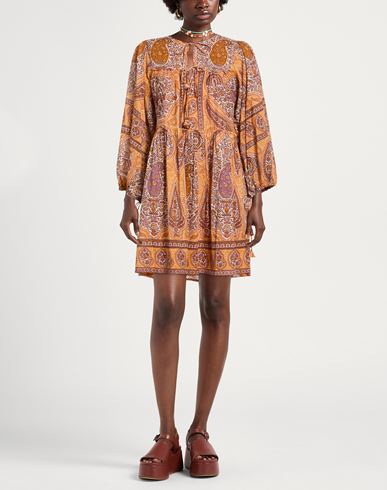Woman Mini dress Mandarin Size 10 Cotton