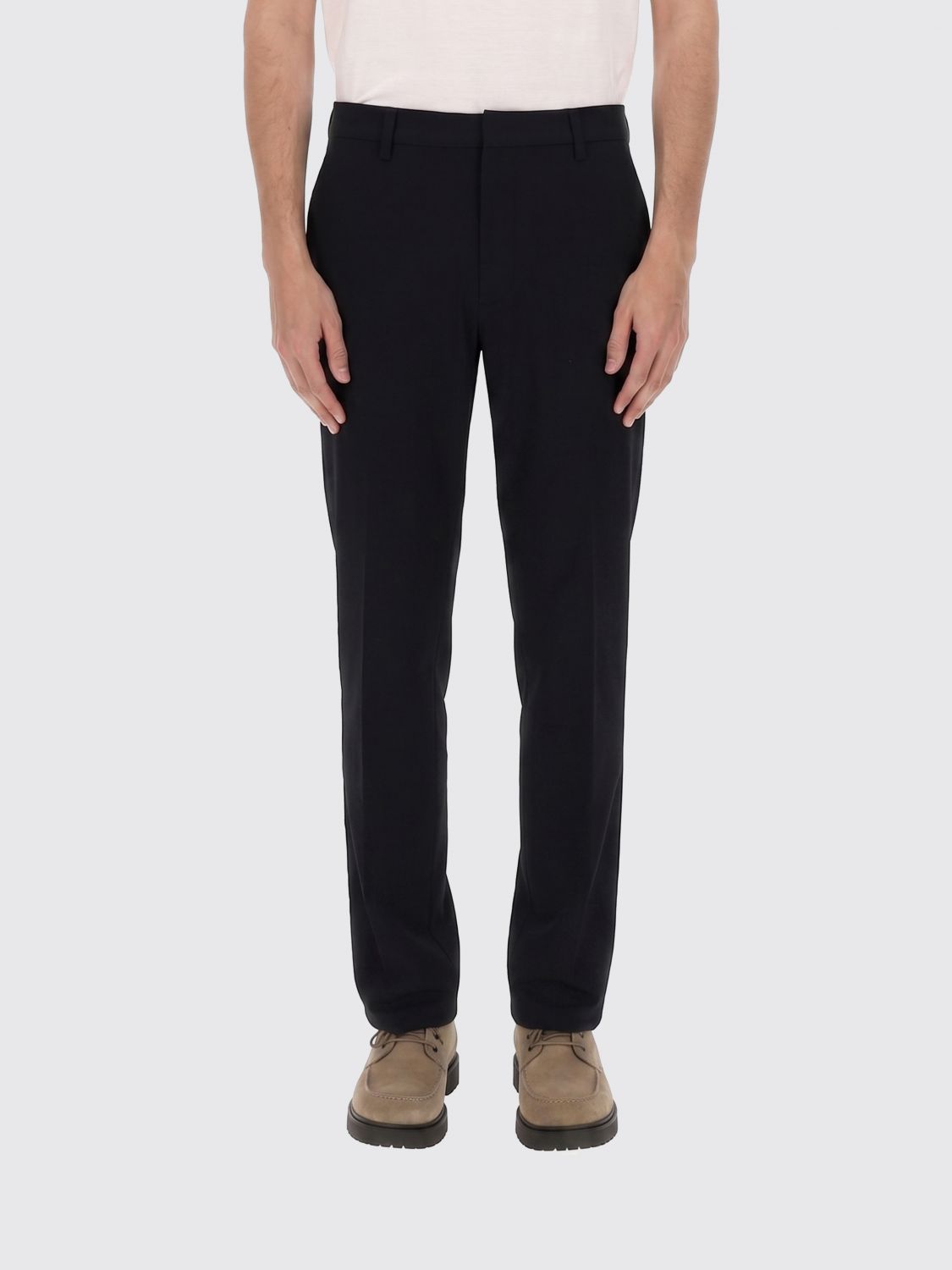 Pants Men color Blue
