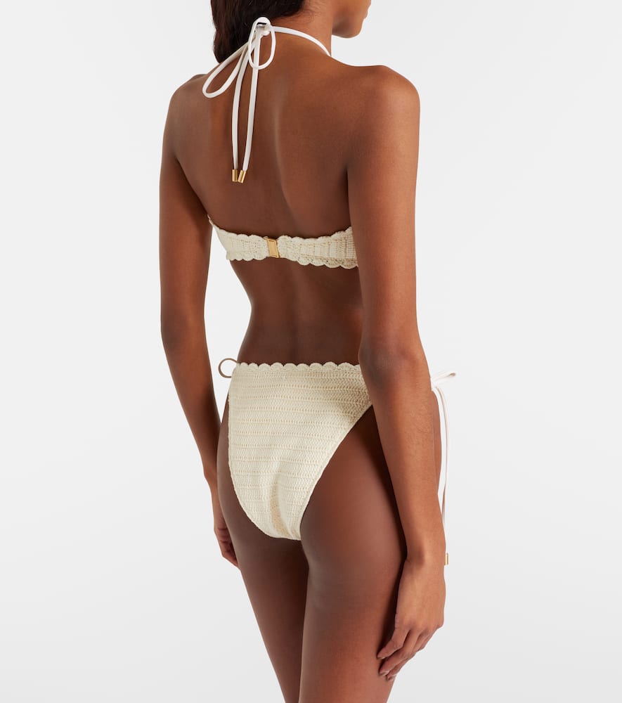 Awaken crochet cotton bikini
