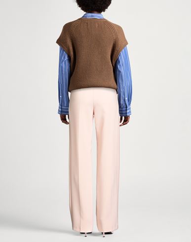 Woman Pants Pink Size L Polyester, Elastane