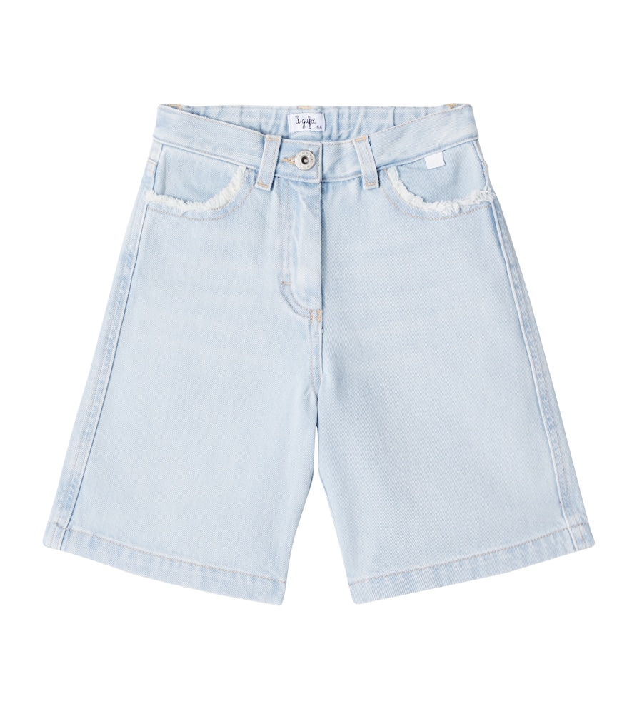 Il Gufo Denim Bermuda shorts