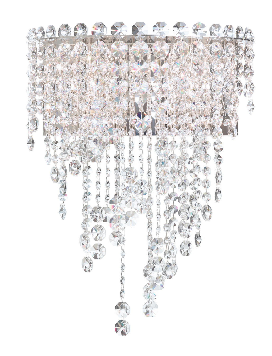 Chantant 4-Light Wall Sconce in Stainless Stee