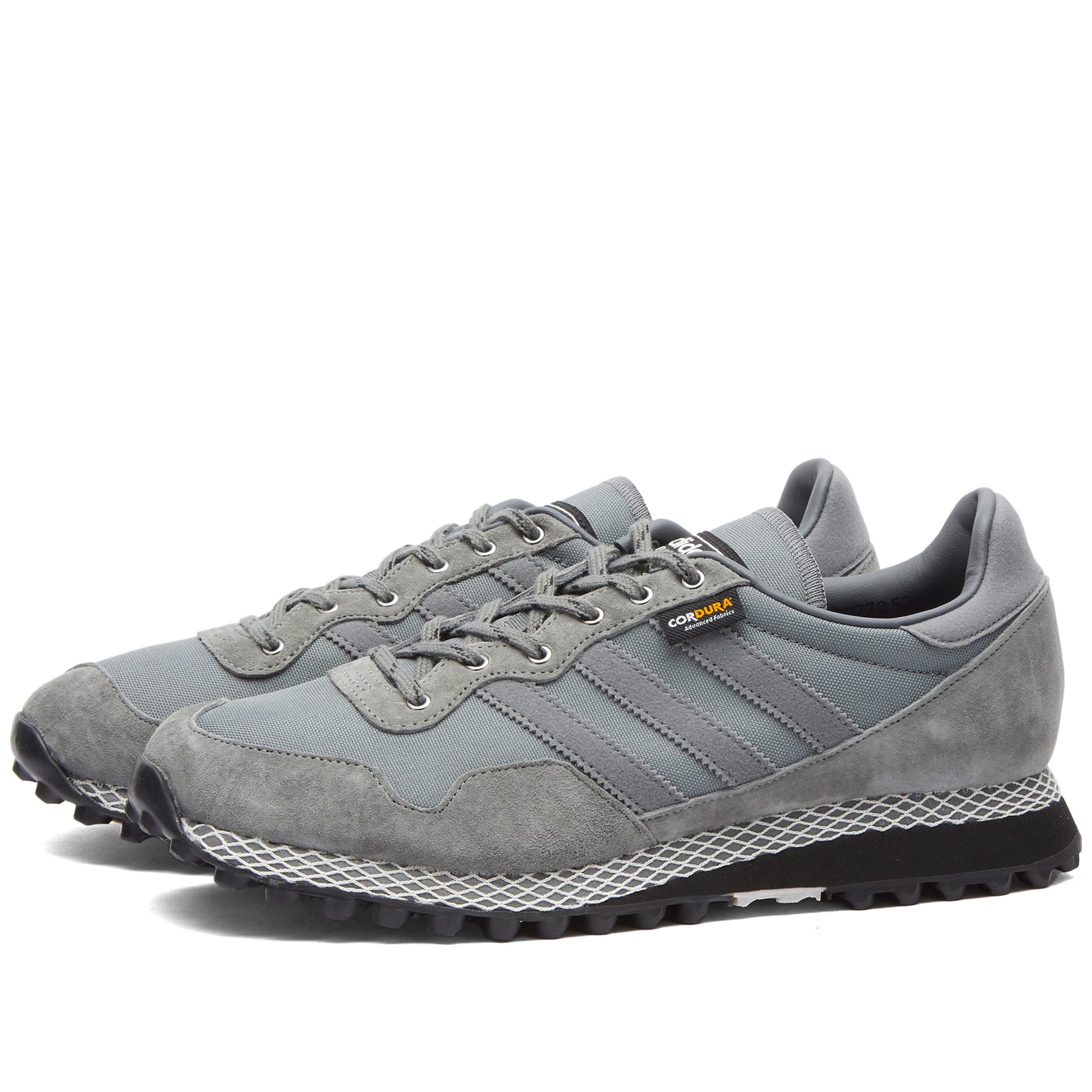 Men's Adidas SPZL Moscrop Sneakers in Ash/Grey/Green