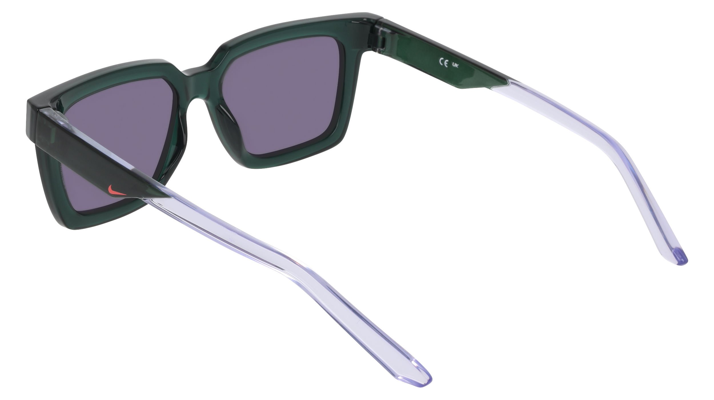 Nike Man Nike NIKE TIDE COSMIC IB3681X 300 Sunglasses Injected Green Violet Squared Norma