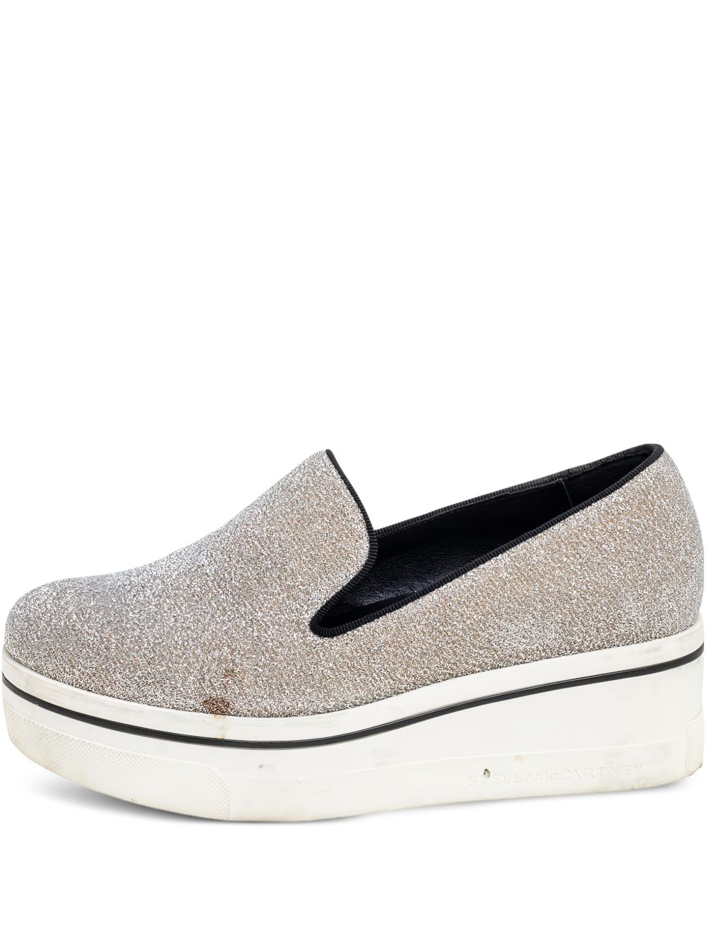 55mm glitter-embellished sneakers - Pink