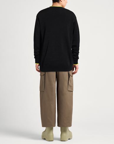 Man Sweater Black Size 42 Virgin Wool, Viscose