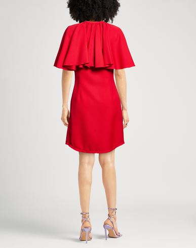 Woman Mini dress Red Size 2 Virgin Wool