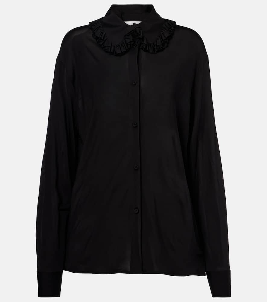 Ruffled blouse