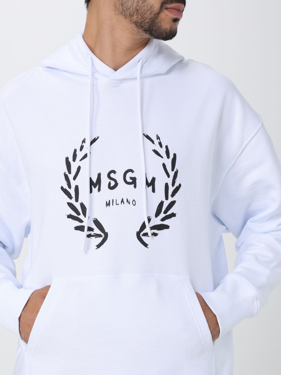 Sweatshirt Men color White