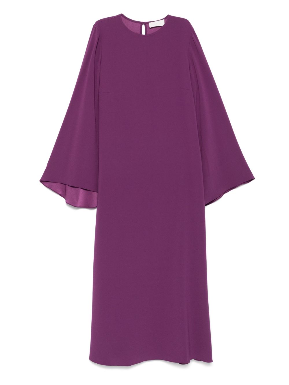 Jackie long-sleeve kaftan dress - Orange