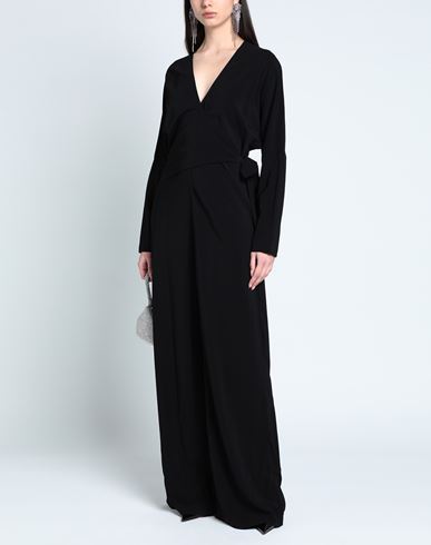 Woman Jumpsuit Black Size 8 Viscose, Elastane