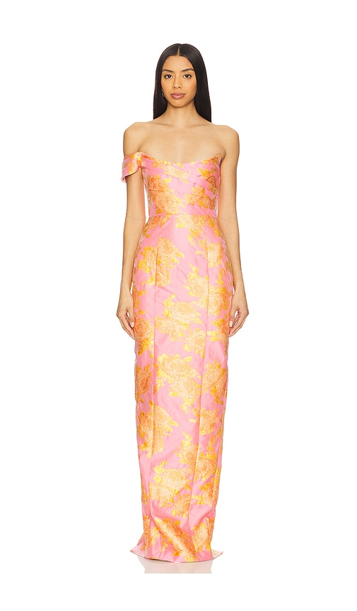 SAU LEE Jackson Gown in Rose.  8. Also in 0, 00