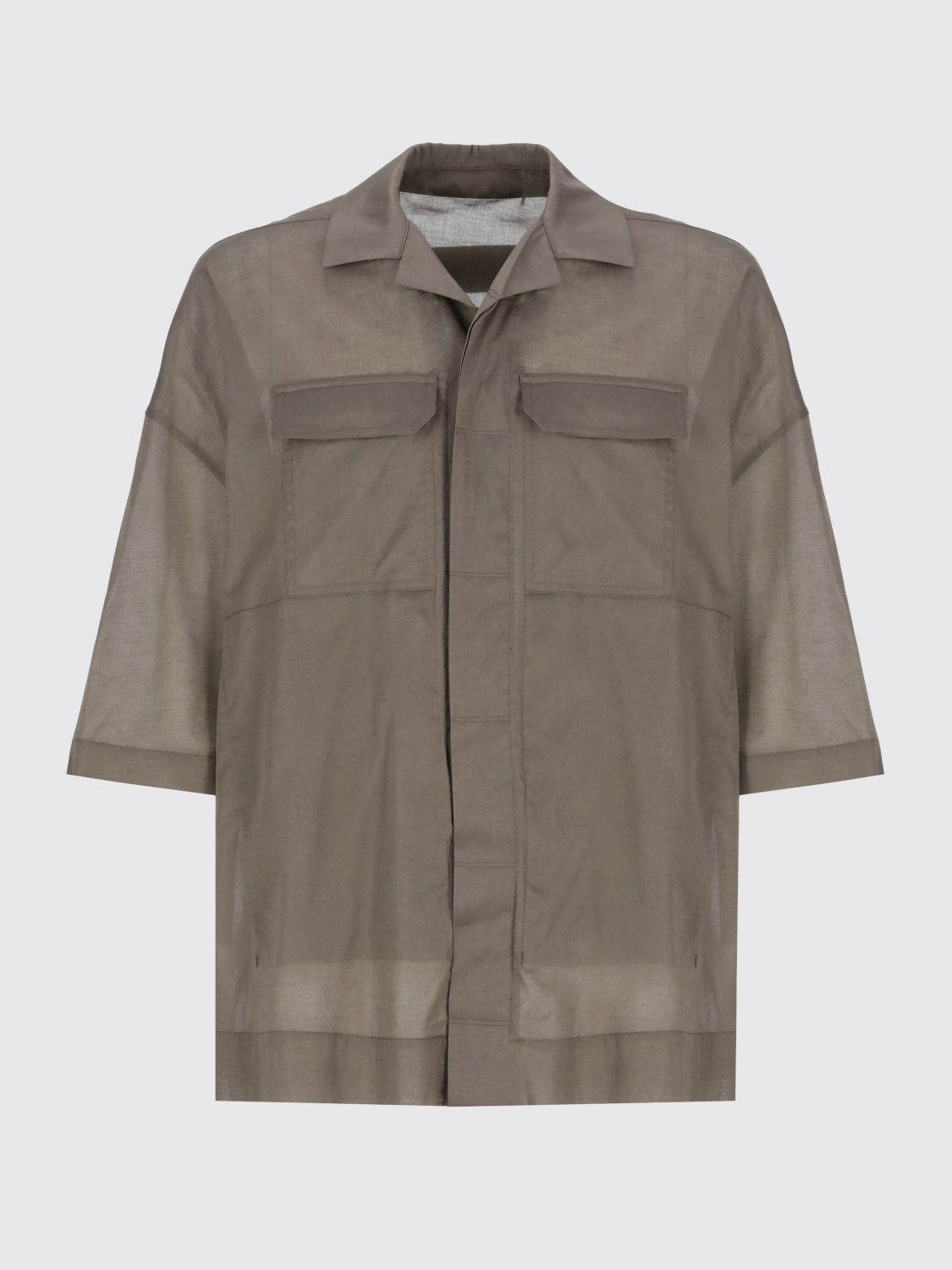 Shirt RICK OWENS Men color Brown